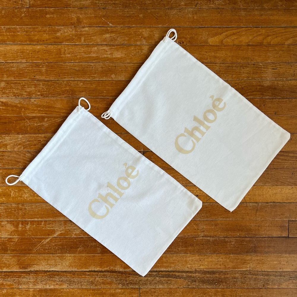 Chloe Dustbags Set of 2 Chloe Shoe Bags